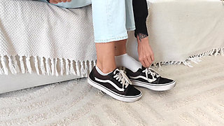 Her Stepfather Punished Her by Fucking Her in All Holes Because She Was Expelled From the University.