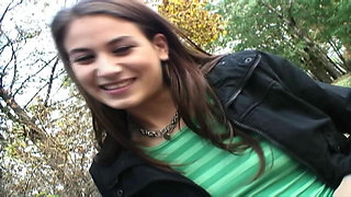 Teenenger Fucked in the Park and Squirted in Mouth