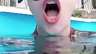 Underwater Wetsuit JOI in My Private Pool