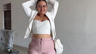 Real Estate Agent Fucks Client in House Showing - Amateur Colombian MILF Creampie Squirting POV