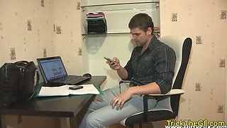 Russian petite punished for cheating