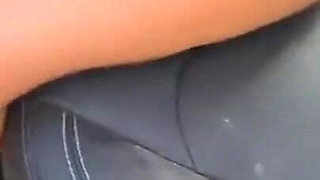Young Man From the Countryside Sex in the Car Were Caught in the Jump
