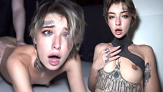 Rough-sex, submissive-girl, gargle