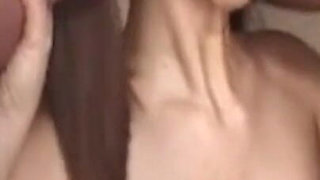 Slutty Brunette Deepthroats Throbbing Cock and Gets Stretched Wide