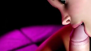 Sexy Blonde Elf Party Blowjob