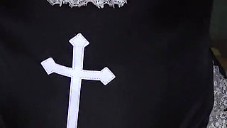 Beautiful Possessed Nun Sucks and Fucks