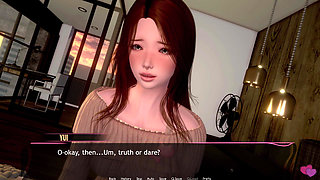 Murmur 31 - Truth or Dare Game - Yui Dares Adam to Feel His Hard Dick