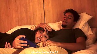 Step Sister Blowjob Almost Caught! Hardcore Spanish Amateur with Brunette Chubby Stepsis