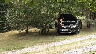 Mature4k. Texas Patti is having nasty nasty sex in the czech forest