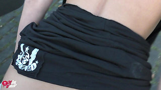 Real Public Assfuck... Horny Blonde Fucked!!