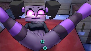 Hornycraft animated toy goes deep for a wild backside encounter