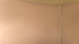 My Wife Flashing Tits in Subway Metro & an Unknown Man Cum on Her Boobs