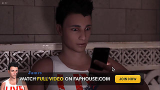 Amnesia: jerking off before going to bed s2ep.15