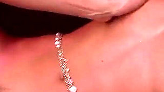 Japan Bukkake Scene-4 busty Japanese Blonde in Bikini Fucked and Covered in Cum