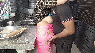 I made my young sister-in-law suck my dick while she was cooking in the kitchen, then fucked her hot pussy.