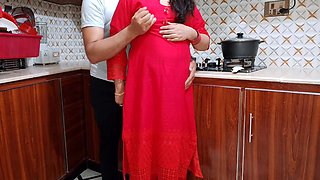 Indian Married Sister in Law Fucked by Brother in Law for the First Time in the Kitchen