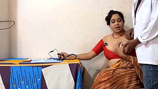 Hospital Beautiful Madam got fucked by Lover Doctor in absence of her Husband, Hindi audio Viral MMS