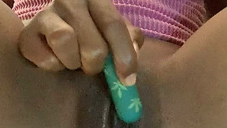 Teasing My Swollen Clit