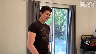 Hot freshmen jock loses purity to hot ebony girl