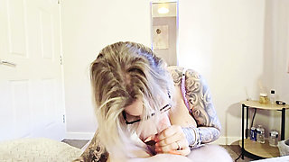 Innocent Hubby Naughty Facial