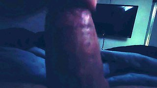 Let this big perfect thick cock cum in your mouth