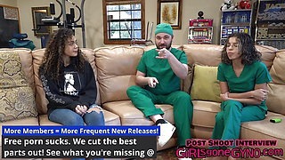 Latina Mara Luv Shocked That Neighbor Doctor Tampa Performs Her 1st Gyno Exam EVER Caught On Tiny Cameras At GirlsGoneGyno.com