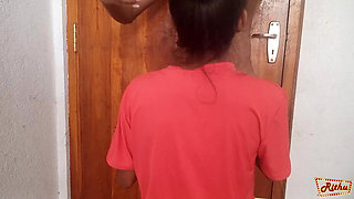My Sri Lankan Girlfriend Receives a Big Cock as a Valentine's Day gift