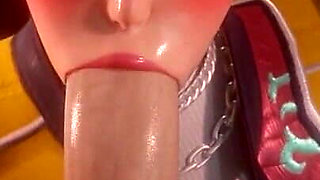 [kpop Demon Hunters] Rumi Sloppy Blowjob 3D Animation