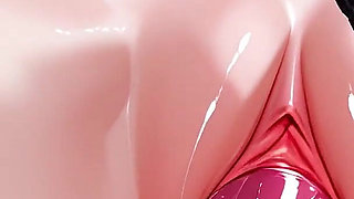 Esdeath Came to Buy New Sexy Lingerie and Have Some Fun with a Pink Dildo. Esdeath Hentai Cosplay