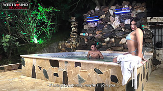 Hendricks Fucked in Jacuzzi Threesome