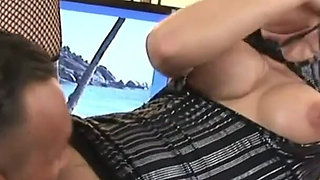 Renata black cuckolds her husband when he returns unexpectedly
