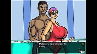 Hot MILF Professor Gets BBC Gangbang - Gameplay Cheating Wife
