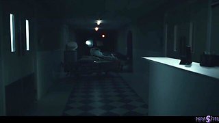 Alluring Leana Lovings and Aria Sloane at lesbian parasited clip