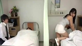 In hospital ft. Riku Minato: Blowjob, Doggy  Chaturbate Porn