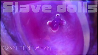 変態奴隷人形の調教フィストファック延々と膣内をかき混せられ壮絶な快感に壊れるマソ女