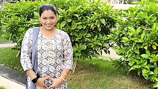 Indian College Girl agreed to have sex all night  with Stranger in public park