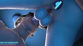 Life Is Strange MILF Anal Threesome - Hardcore Cowgirl Riding & Cum in Mouth