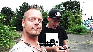 Erotic Harleen and Steven's tattoo porn