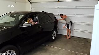 Amber Moore Caught Masturbating Begs Stepbro For Big Cock Blowjob