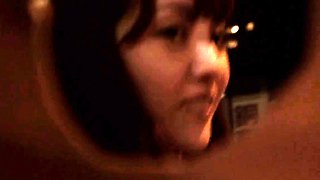 Awesome public handjob on a bus from a japanese teen