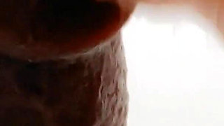 I Stretch My Tight Pussy with a Black Cock