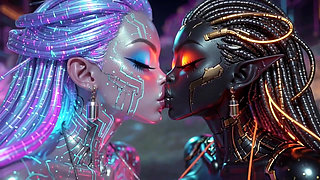 Captain Nova Song and Kiss clips, Ai animation