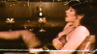 Sepia Anal Classic Shows Retro Beauty in Stockings Destroyed