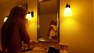 Stunning Blonde Amateur Teen's First-Time Seduction