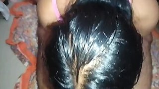 Indian Village Girl Gives Blowjob to Friend's Cock - Amateur Homemade Sex