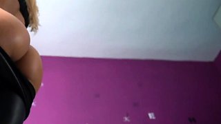 Sexy blonde british solo masturbation