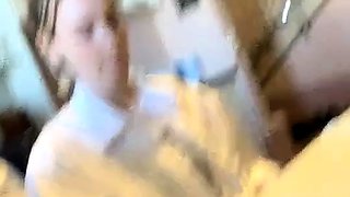 Amateur MILF blowjob cumshot
