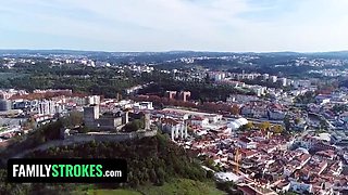 Stepdaughter Allie Nicole Gets Midnight Obedience Training From Religious Stepmom Kit Mercer