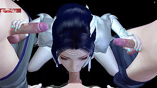 Pixel Enchantress: Virtual Curvy Goddess - 3D Animation Hentai