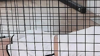 Barefoot Girl in a Cage